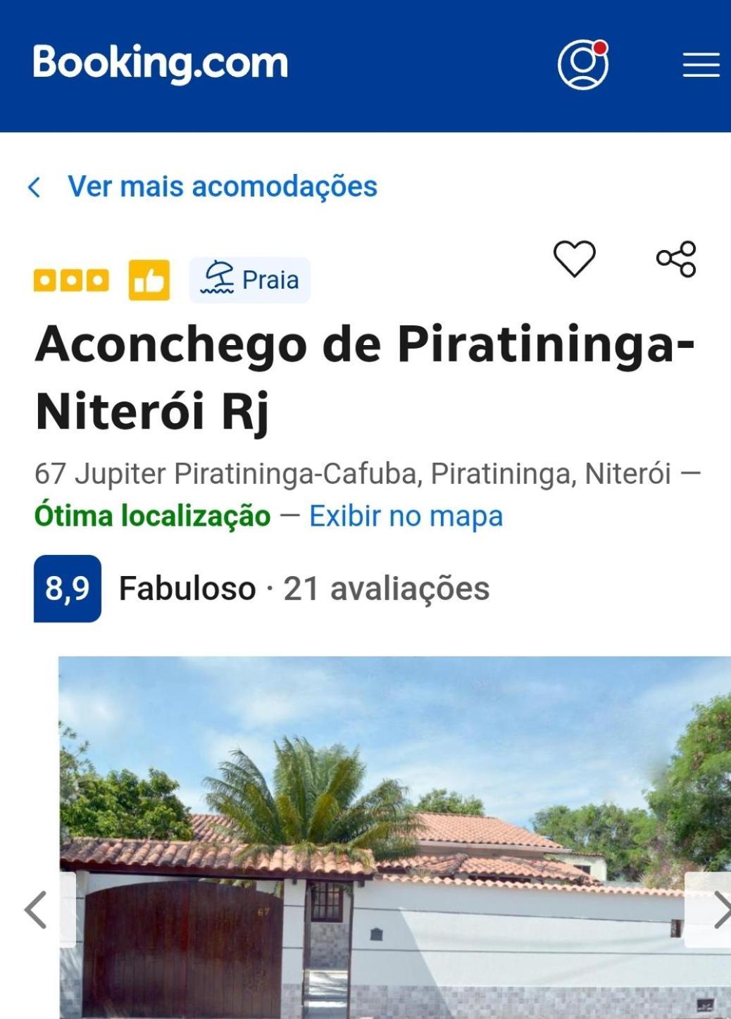Aconchego De Piratininga-Niteroi Rj Villa Exterior foto